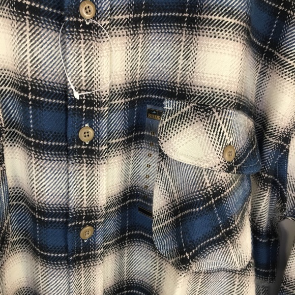 New Red Head Heavy Plaid Flannel Size LG Tall - Picture 5 of 7